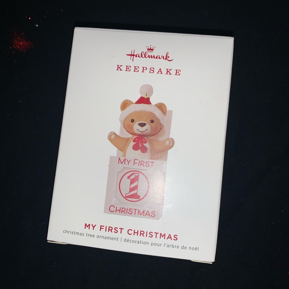 New Hallmark My 1st Christmas Ornament Keepsake